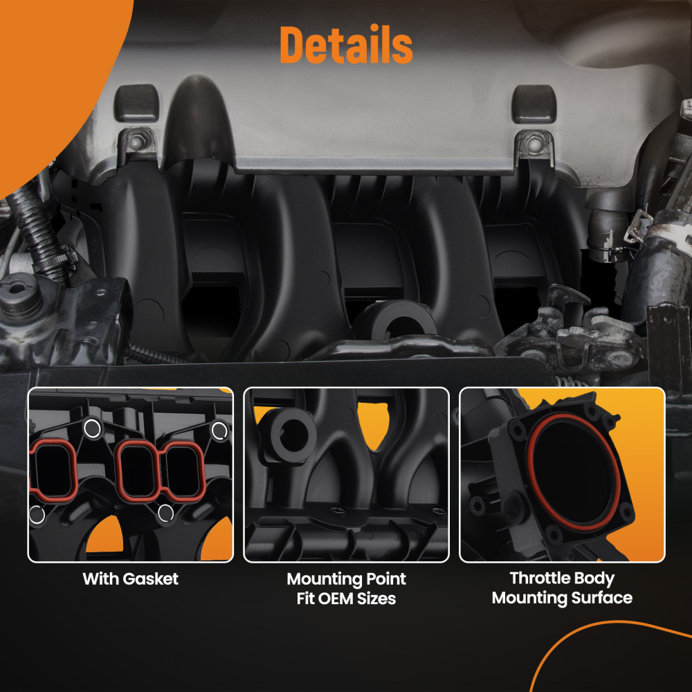 Collettore di Aspirazione compatibile per Mercedes-Benz C E-Classe SLK R172 W204 C204 1.8L