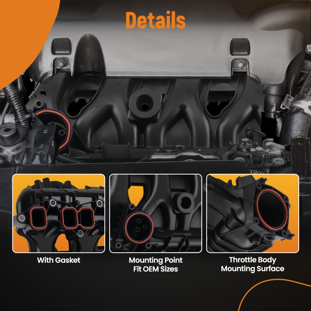 Colector Admisión compatible para Mercedes C E-Clase Coupe C204 W212 1.8L 2011- A2710903037