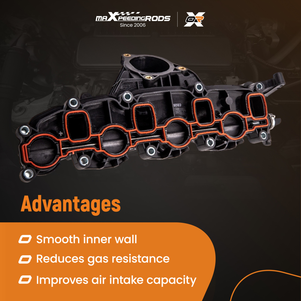 INTAKE MANIFOLD with Motor compatible for VW PASSAT compatible for GOLF AUDI A4 A5 A6 Q5 03L129711AG