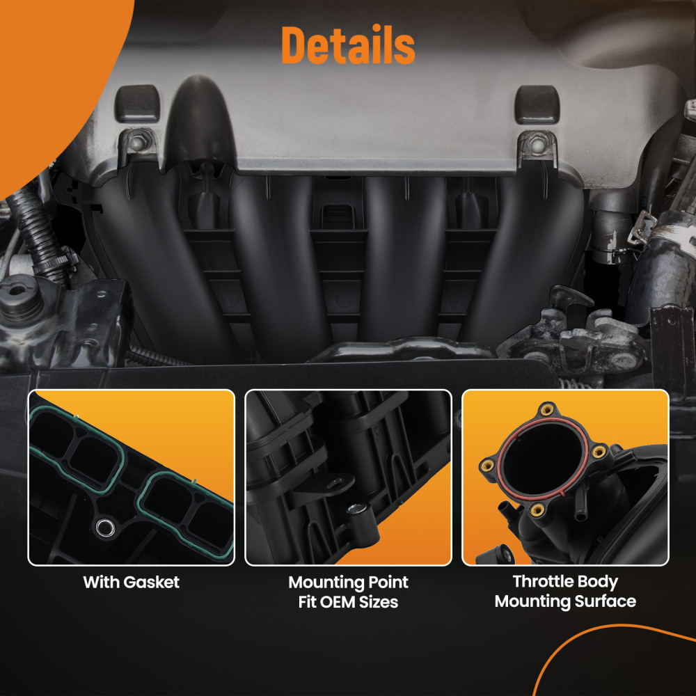 Engine Intake Manifold compatible for Mazda 3 6 2.5L 2014-2021 CX-5 2014-2016 PY0113100A
