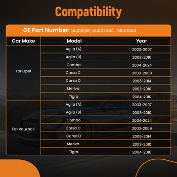 Collecteur dadmission compatible pour Vauxhall Opel Combo Agila Corsa Meriva Tigra 735013