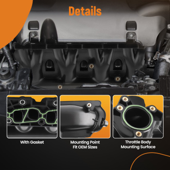 Collecteur dadmission compatible pour Vauxhall Opel Combo Agila Corsa Meriva Tigra 735013