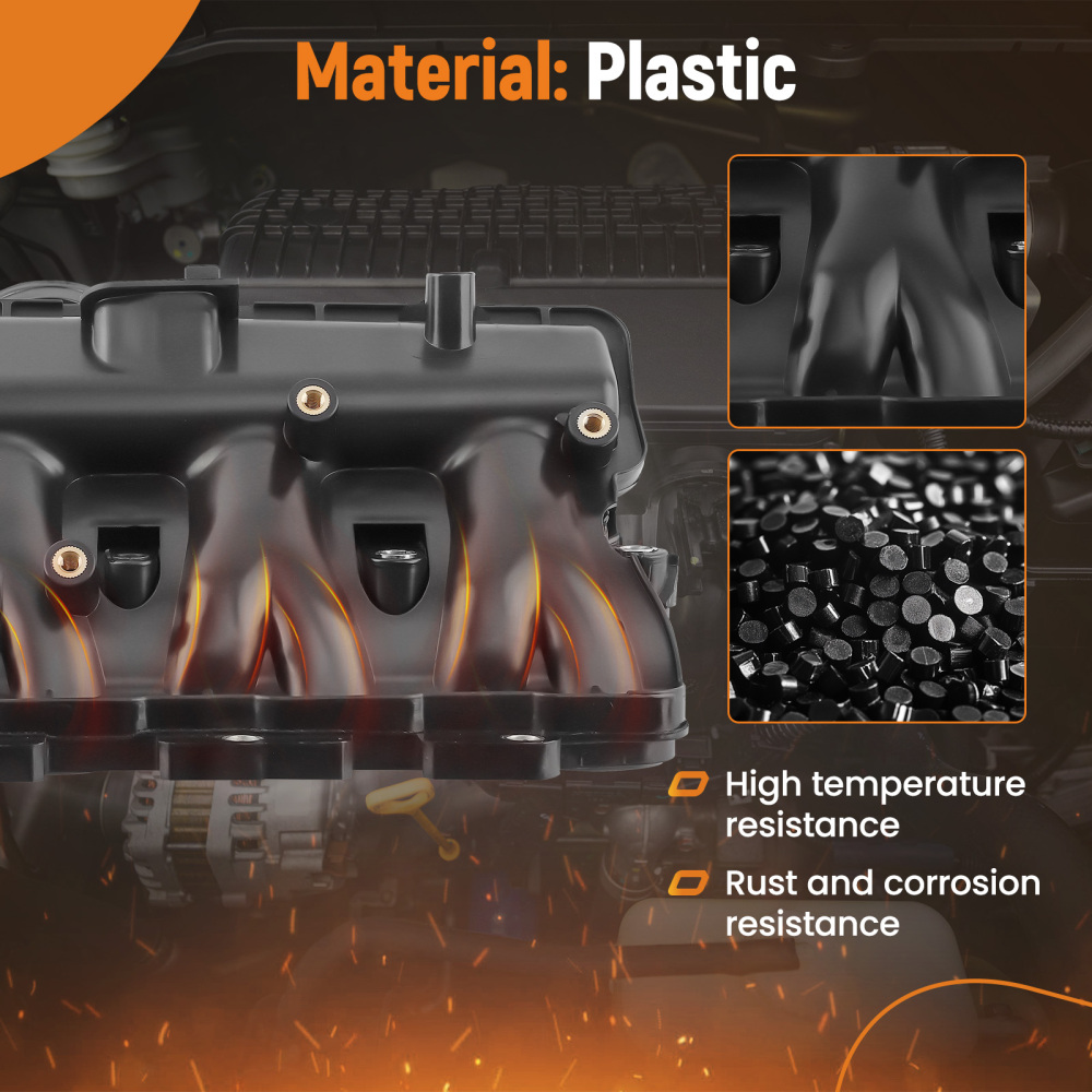 Collettore di aspirazione compatibile per Fiat Fiorino Panda compatibile per Opel Corsa Agila Tigra 55231291