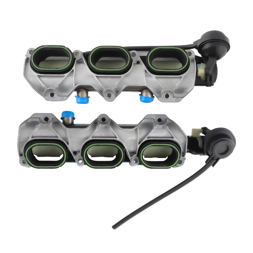 LeftRight Intake Manifolds compatible for Audi S4 S5 A6 A7 Q5 V6 3.0 06E133109 06E133110