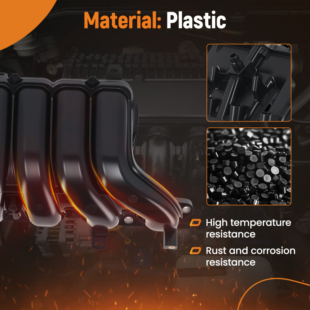 Intake Manifold compatible for Toyota Corolla 2011-2019 Matrix compatible for Scion XD 1.8L 17120-0T012