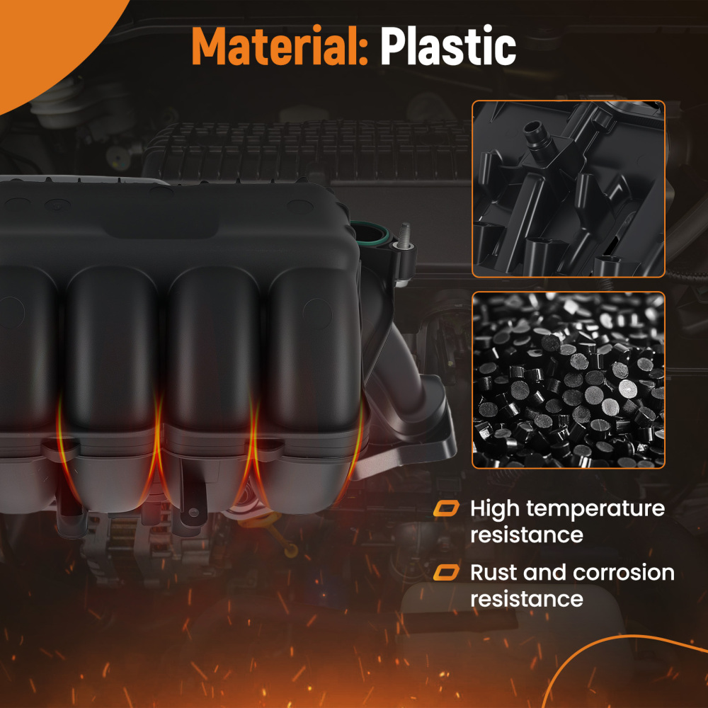 Engine Intake Manifold compatible for Chevrolet Equinox GMC Terrain 2010-2017 2.4L 12637620