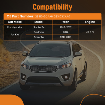 Intake Manifold compatible for Kia Sorento 2011-2013 V6 3.5L compatible for Hyundai Santa Fe 2010-2012