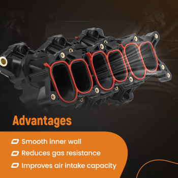 Intake Manifold compatible for Kia Sorento 2011-2013 V6 3.5L compatible for Hyundai Santa Fe 2010-2012