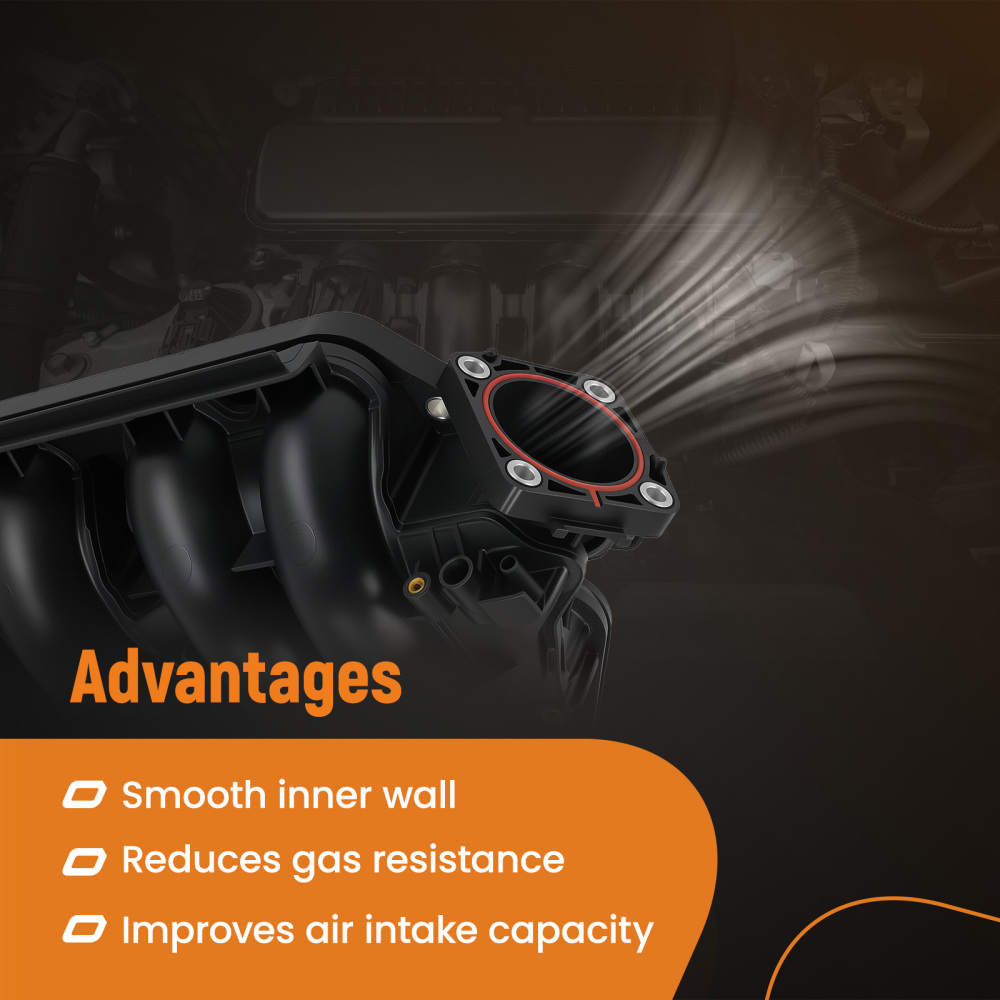 Intake Manifold compatible for Honda CR-V Accord Civic compatible for Acura TSX 17100R40A00 17100-R40-A00