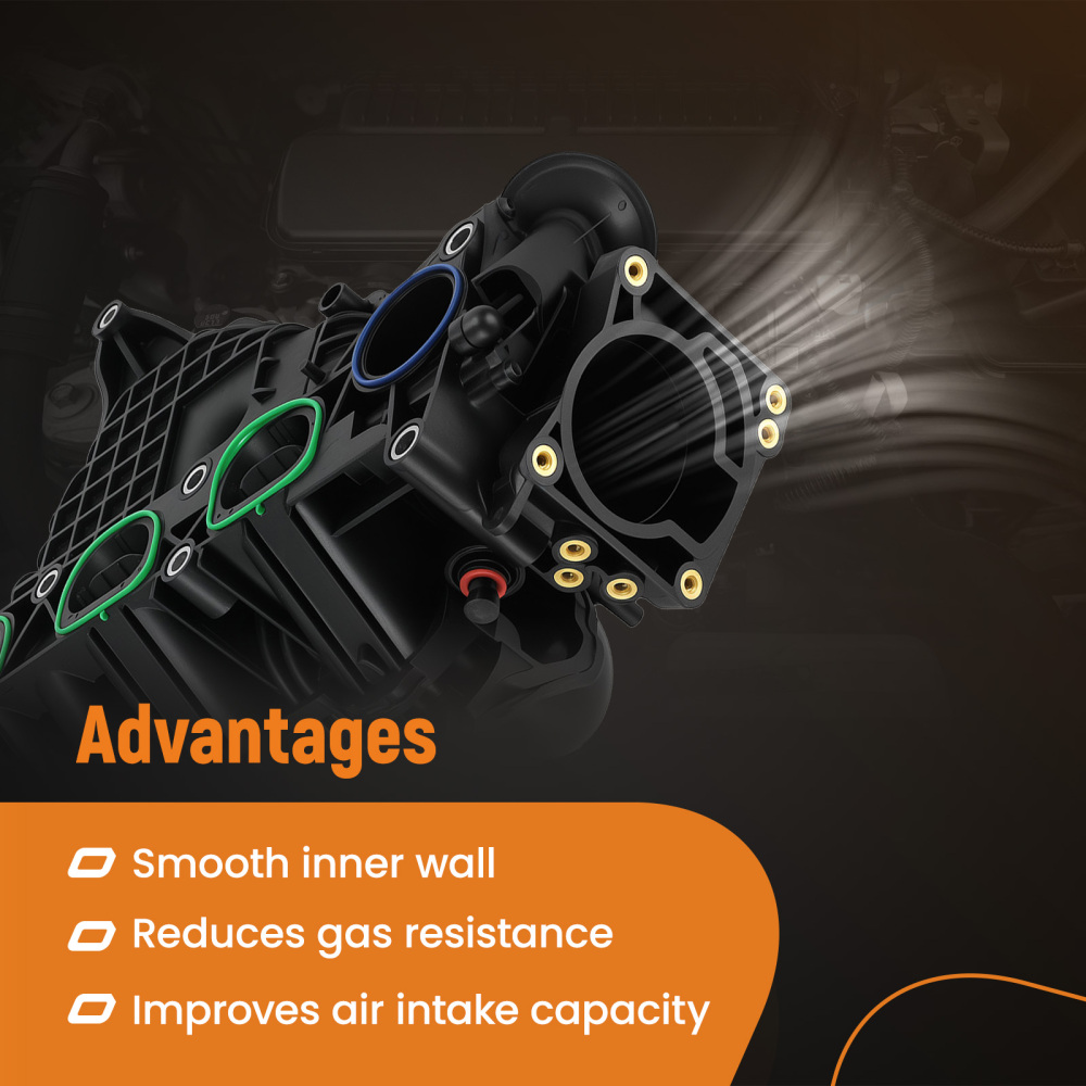 Intake Manifold compatible for Mercury Milan compatible for Ford Fusion 2.3L 2006 2007-2009 3S4Z9424AM