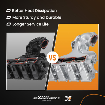 Intake Manifold w/ Runner Control Valve compatible for Jeep Patriot Compass 07-17 Aluminum