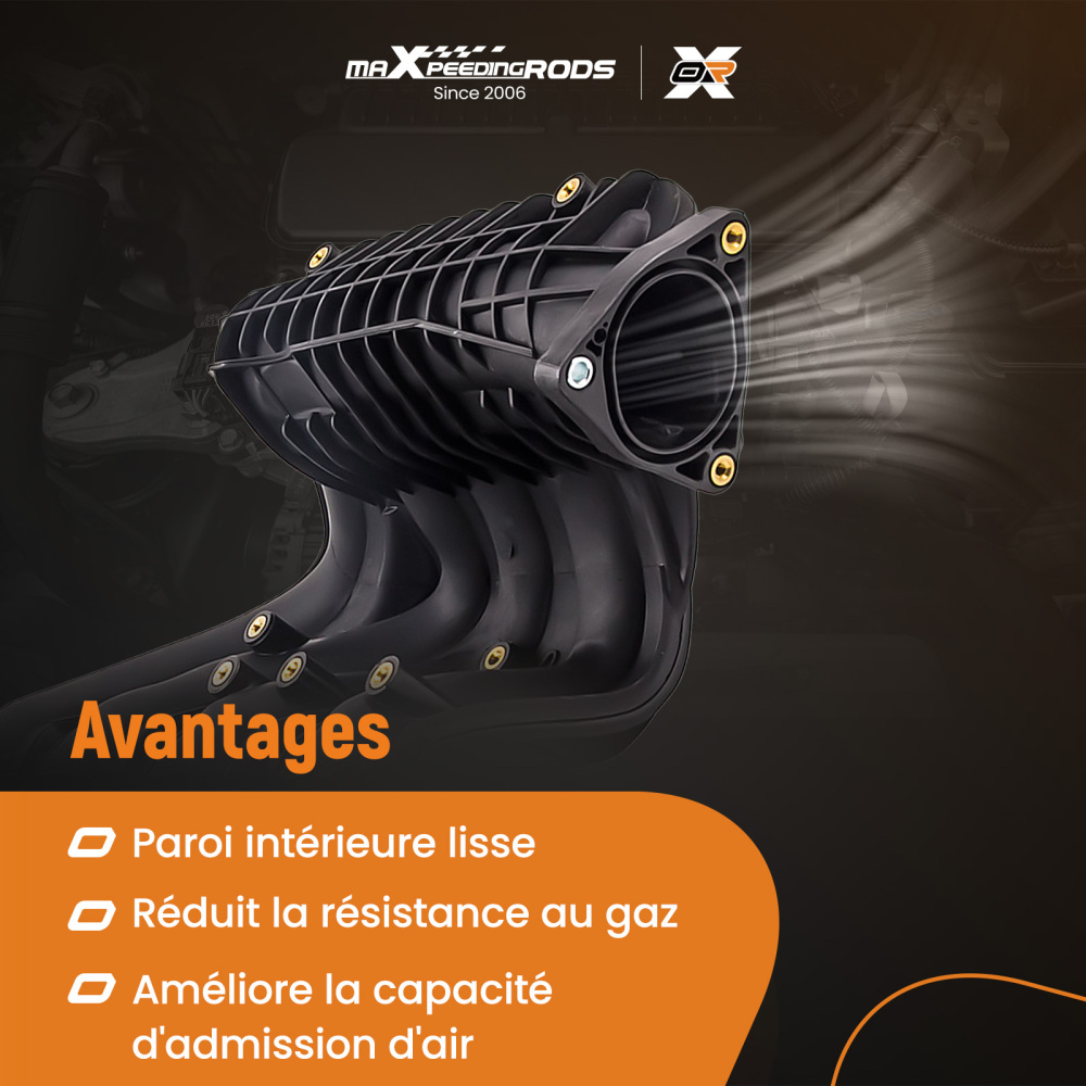 INTAKE MANIFOLD compatible for MERCEDES W203 2.2L C220CDI OM 611/ OM 646 INLET AIR MANIFOLD