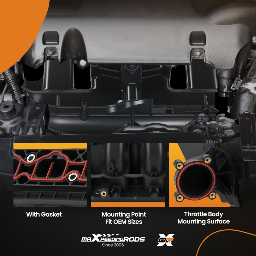 Inlet Intake Manifold compatible for Opel Astra H Caravan Twin top Zafira 1.6L 2006-2015
