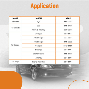 Engine Air Intake Manifold compatible for Jeep Grand Cherokee 2011-2015 3.6L V6-Compatible for Flex