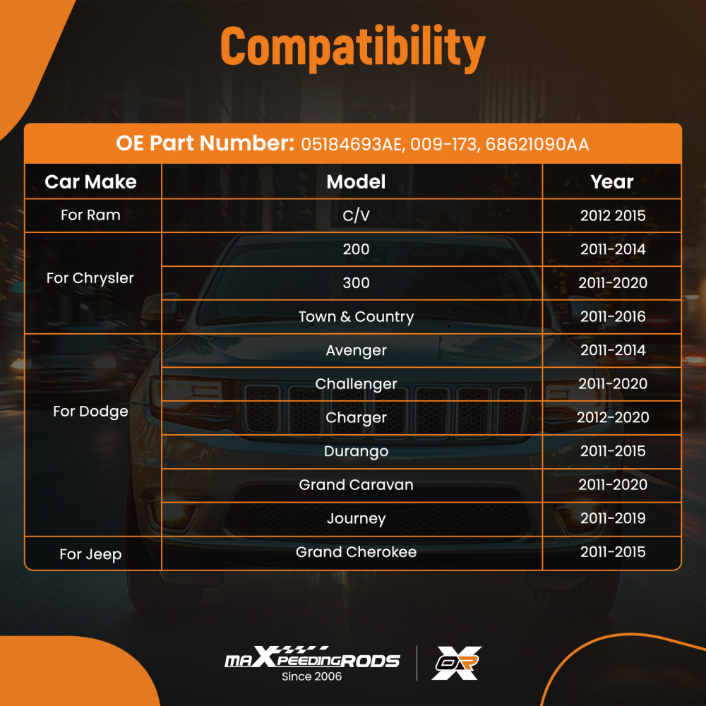 Engine Air Intake Manifold compatible for Jeep Grand Cherokee 2011-2015 3.6L V6-Compatible for Flex