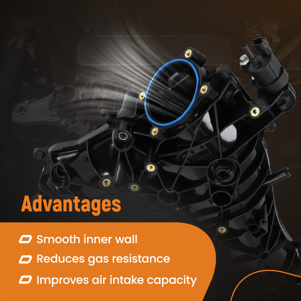 Intake Manifold compatible for Buick LaCrosse Cadillac SRX Chevrolet Equinox GMC 3.0 3.6L