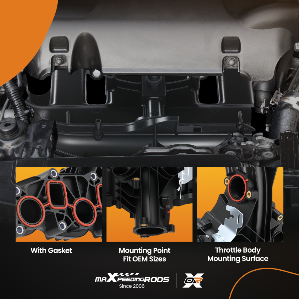 Intake manifold intake manifold intake manifold compatible for VW Golf Skoda Seat Altea compatible for Audi 03L129711AM