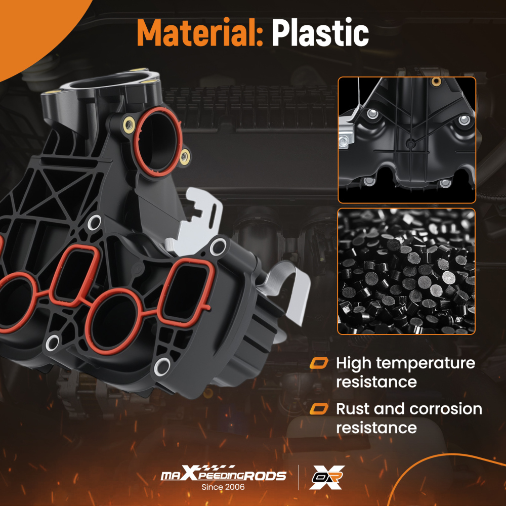 Intake manifold intake manifold intake manifold compatible for VW Golf Skoda Seat Altea compatible for Audi 03L129711AM
