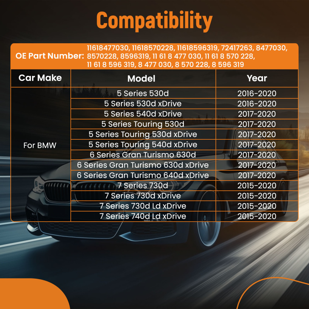 Intake Inlet Manifold compatible for BMW 5 6 7 Series G30 G31 G32 G11 530D 540D 72417263