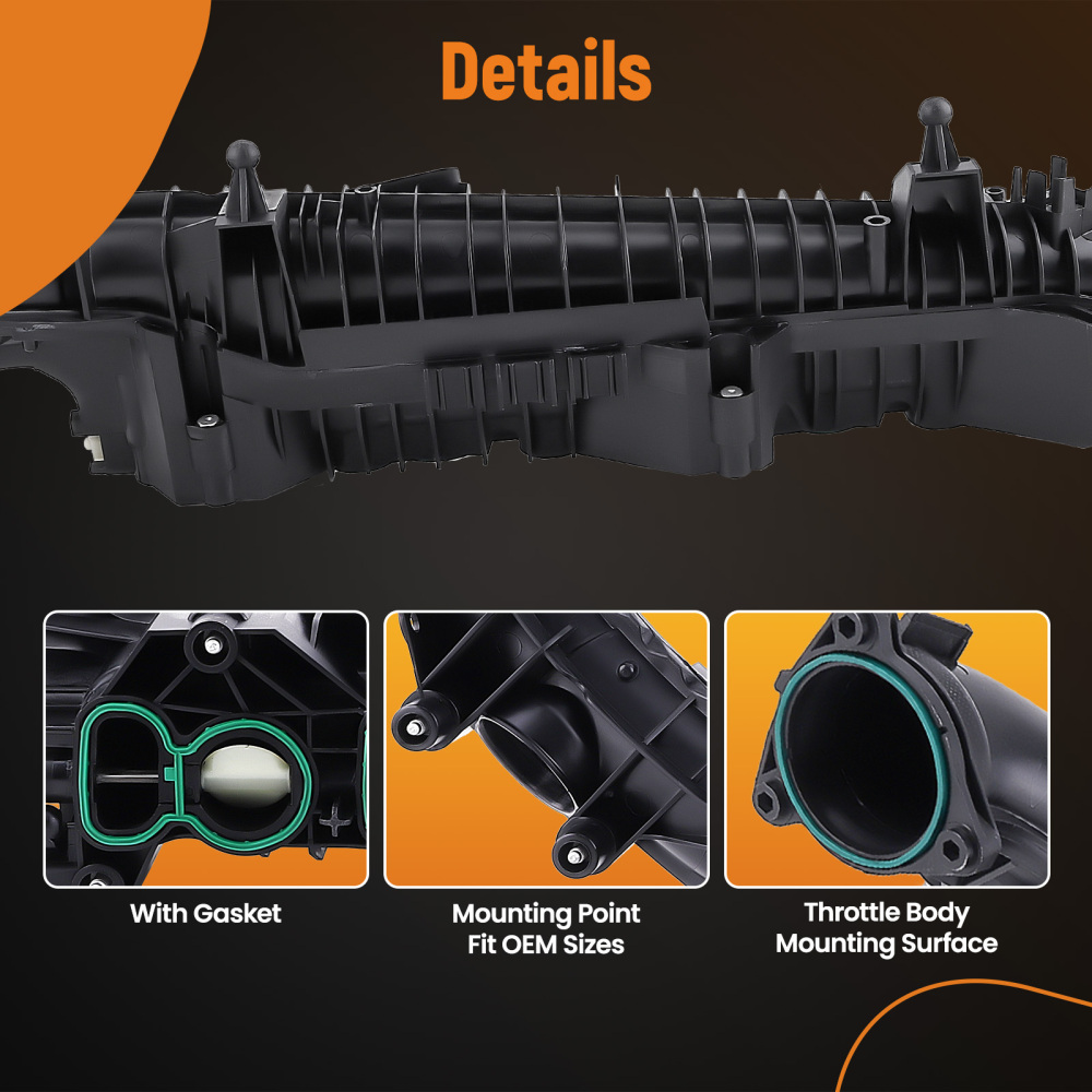 Intake Inlet Manifold compatible for BMW 5 6 7 Series G30 G31 G32 G11 530D 540D 72417263