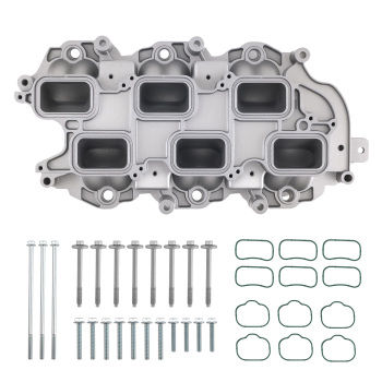 Aluminum Lower Intake Manifold compatible for Chrysler Dodge RAM Jeep V6 3.6 2011-2020 2021