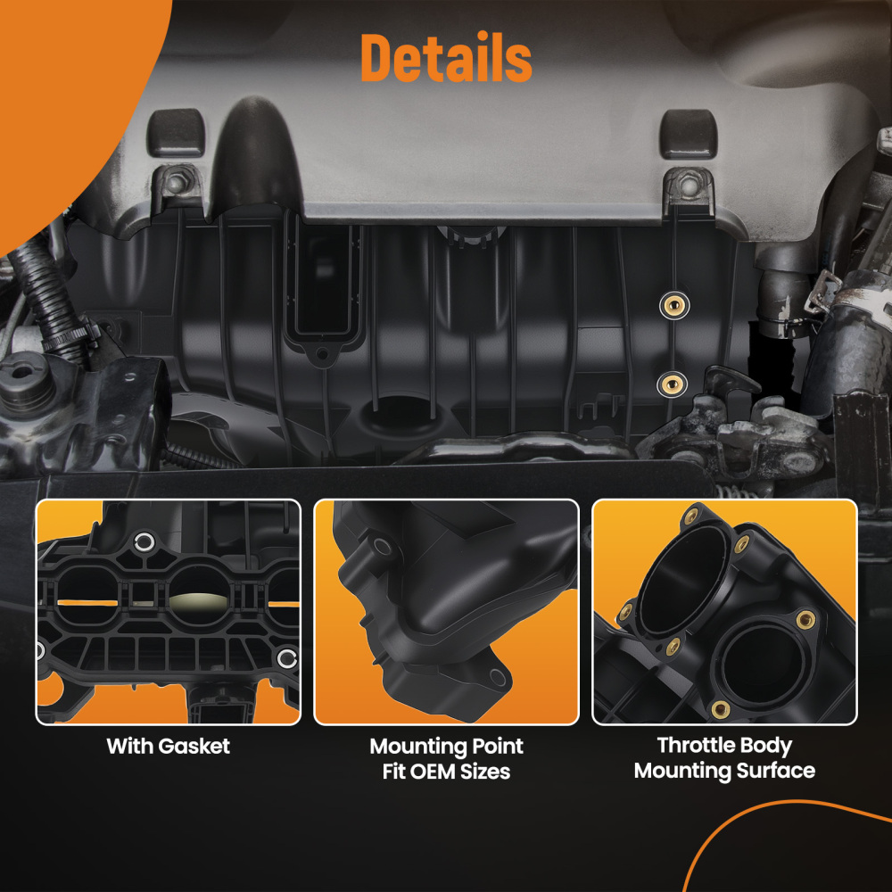 Intake Manifold compatible for Chrysler Grand Voyager compatible for Jeep Wrangler Cherokee Liberty 2.8L