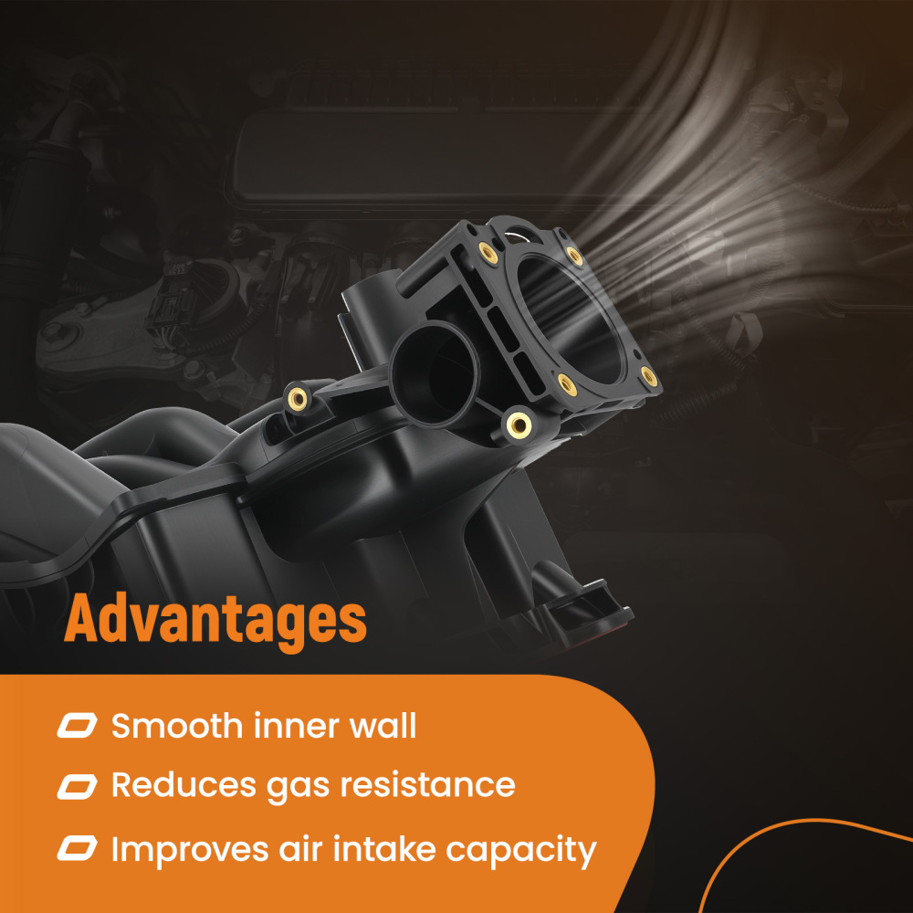 Engine Intake Manifold compatible for Ford Explorer compatible for Mercury Mountaineer 4.0L 2004 2005-2010