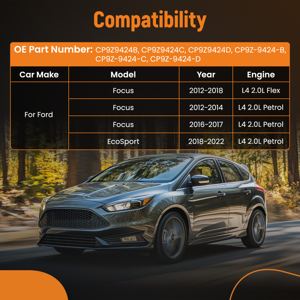 Intake Manifold compatible for Ford EcoSport 2.0 2018-2022 Focus Flex Hatchback CP9Z-9424-D