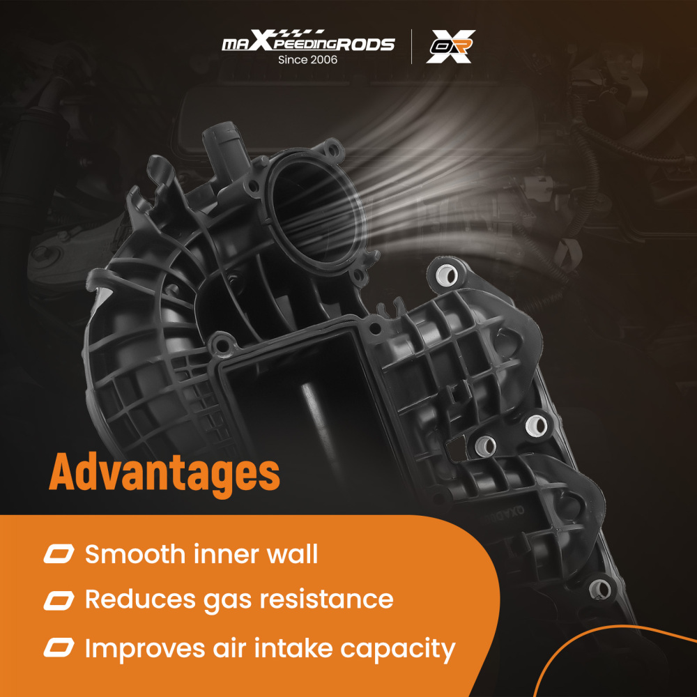 Collettore di Aspirazione compatibile per Audi A1 compatibile per Seat Ibiza Toledo compatibile per Skoda Rapid compatibile per VW Polo 1.0