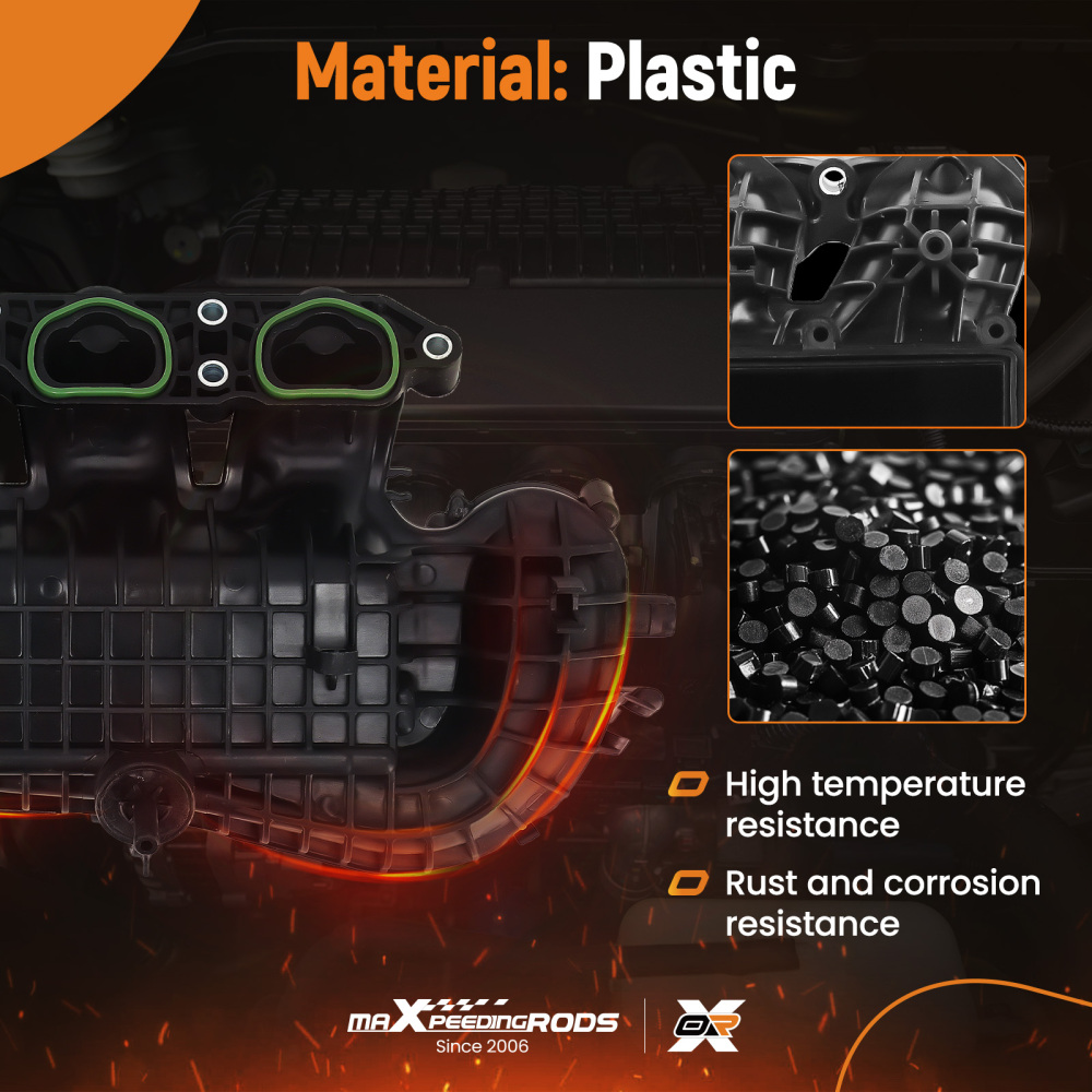 Collettore di Aspirazione compatibile per Audi A1 compatibile per Seat Ibiza Toledo compatibile per Skoda Rapid compatibile per VW Polo 1.0