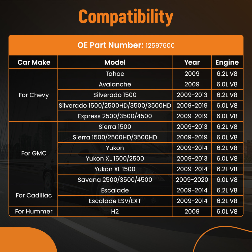 Intake Manifold compatible for Cadillac Escalade Chevrolet Express compatible for Silverado 2500 6.0 6.2L