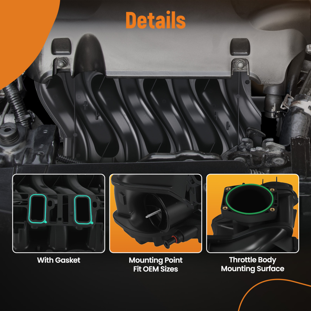 Intake Manifold compatible for Cadillac Escalade Chevrolet Express compatible for Silverado 2500 6.0 6.2L