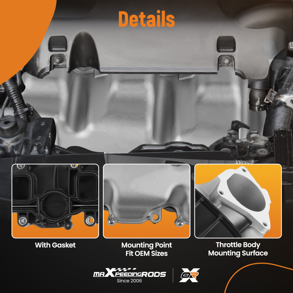 Collettore di aspirazione compatibile per Volkswagen Jetta TDI 2.0L 2009-2014 Beetle compatibile per Audi A3