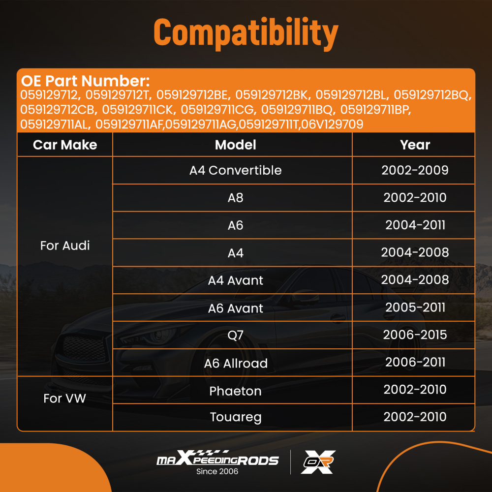 Intake Manifold Left And Right compatible for VW Touareg 3.0 TDI 2002-2010 059129711BQ,