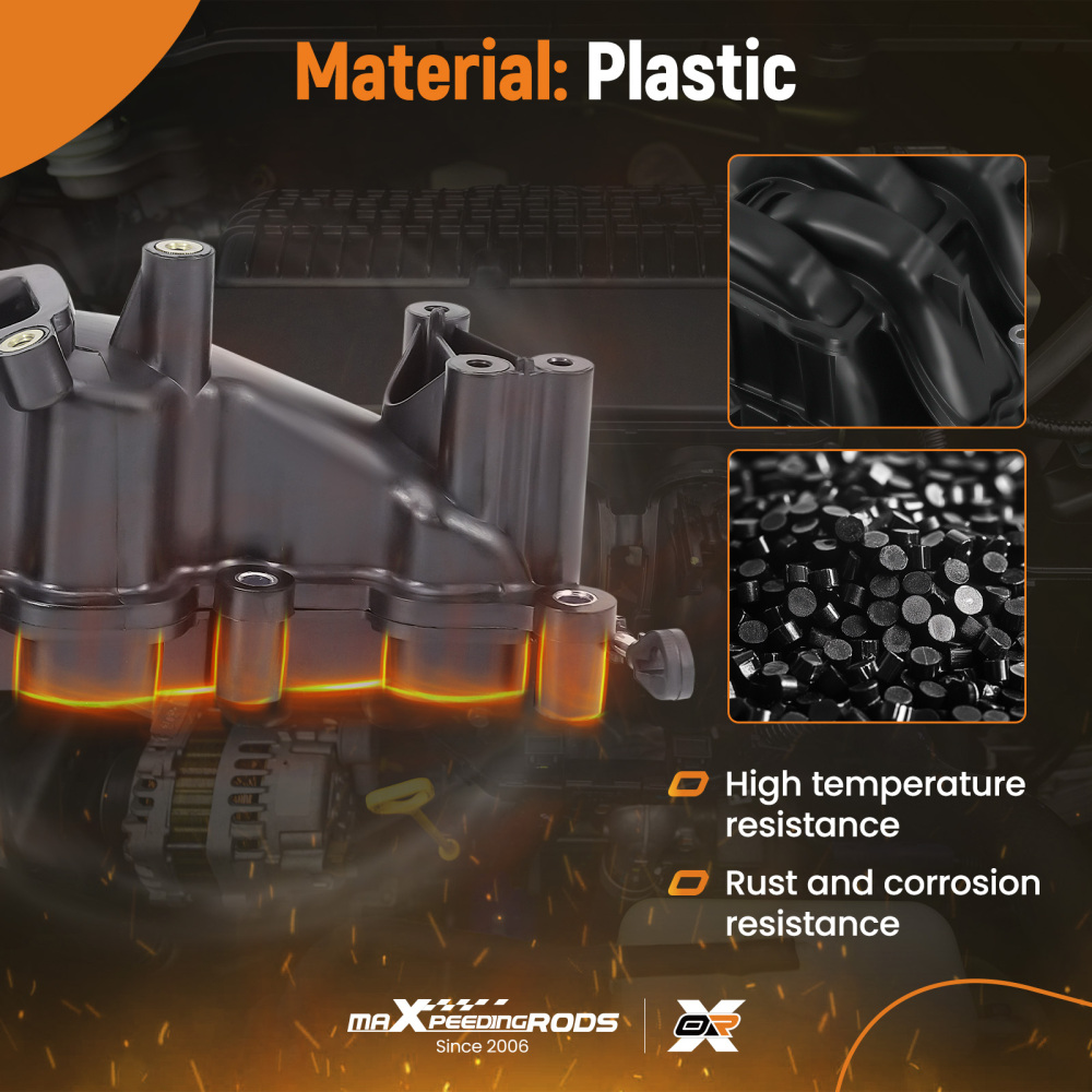 Intake Manifold Left And Right compatible for VW Touareg 3.0 TDI 2002-2010 059129711BQ,