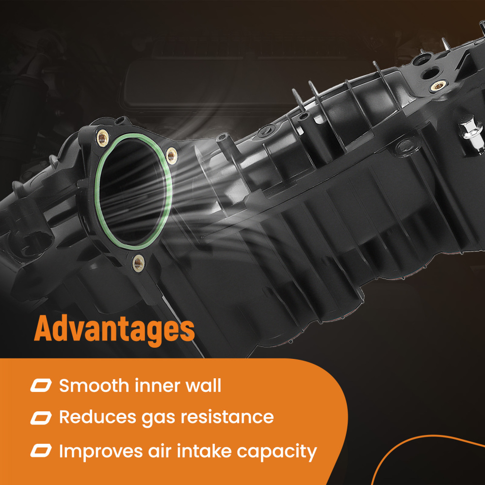 Collettore di aspirazione Con Attuatore compatibile per BMW 1 3 5 E81 X1 E84 X3 E83 2.0 320d