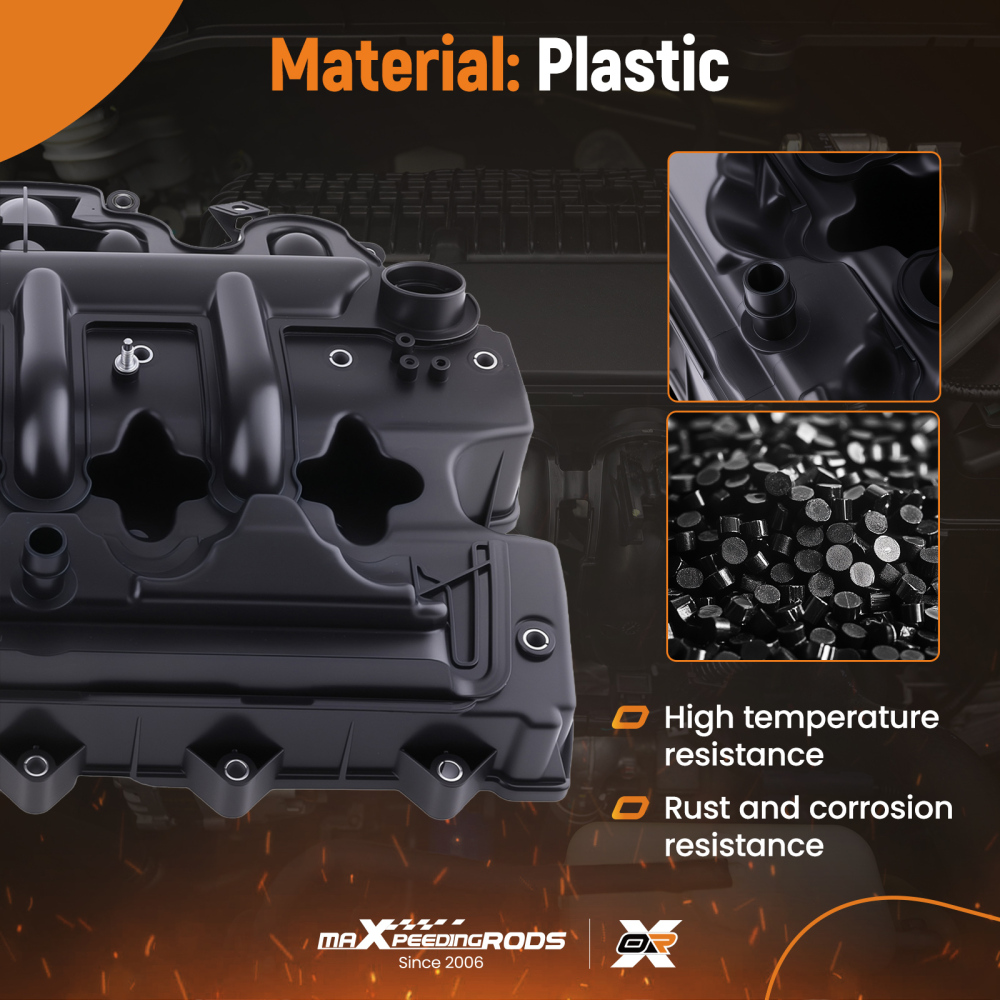 Cylinder Head Rocker Valve Cover compatible for Renault Espace Master Trafic 2.2 2.5 DCi