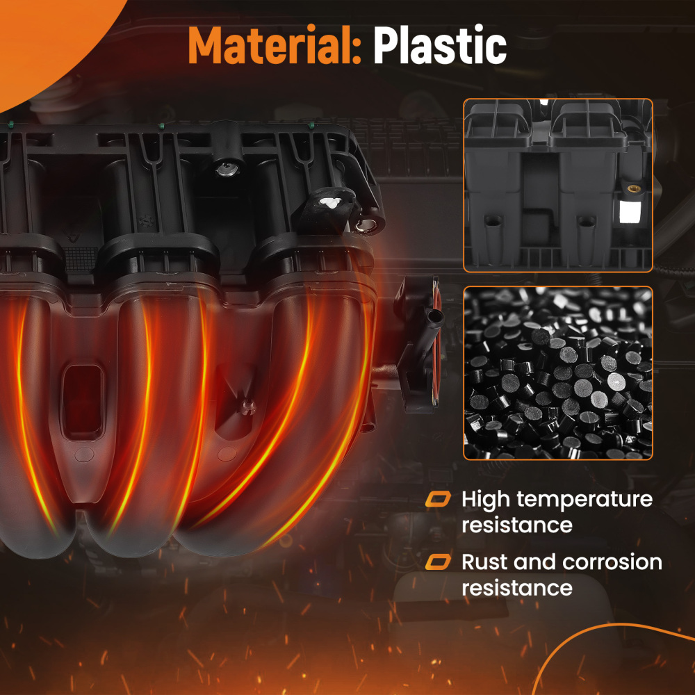 Intake Manifold compatible for Toyota Yaris 2019-2020 compatible for Yaris iA 2017-18 compatible for Scion iA 2016 1.5L