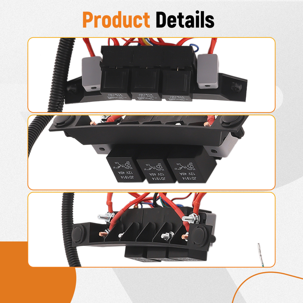 Electric Fan Control Wiring Harness Kit compatible for Escalade EXT ESV 674-00923 2002-2006