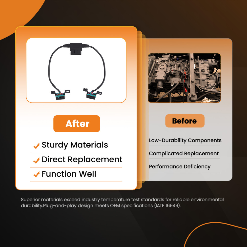 Plug-N-Play Pass Through Harness compatible for Chevrolet Silverado 2014-2022 76127-01A