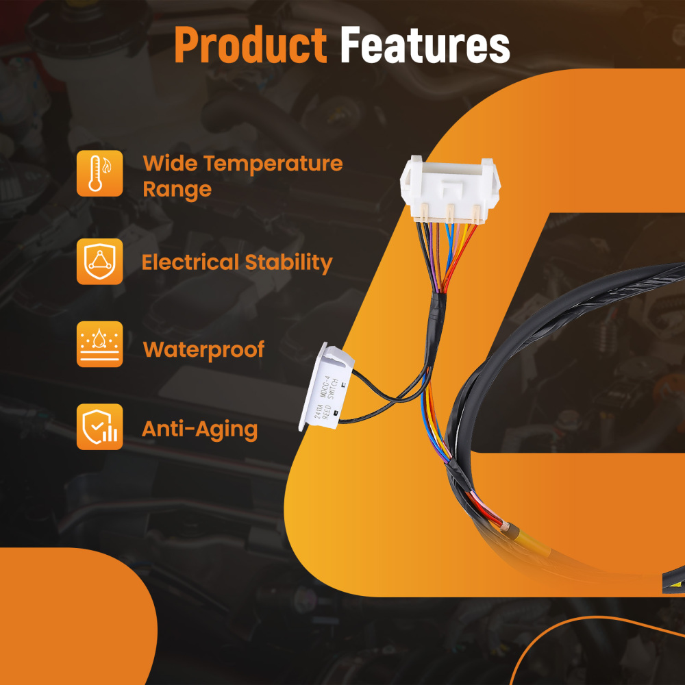 Replacement Refrigerator Wire Harness Assembly For Samsung 3970367 DA96-00640A