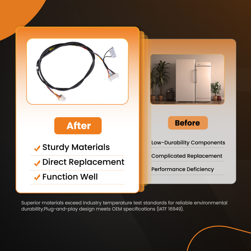 Replacement Refrigerator Wire Harness Assembly For Samsung 3970367 DA96-00640A