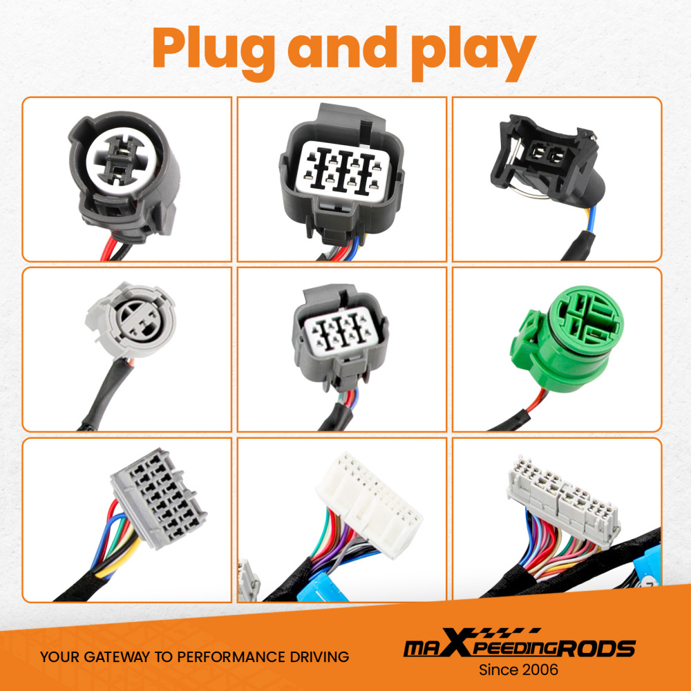 Tucked Engine Harness OBD1 Budget DB-series For Civic Integra B16 B18 D16 92-95