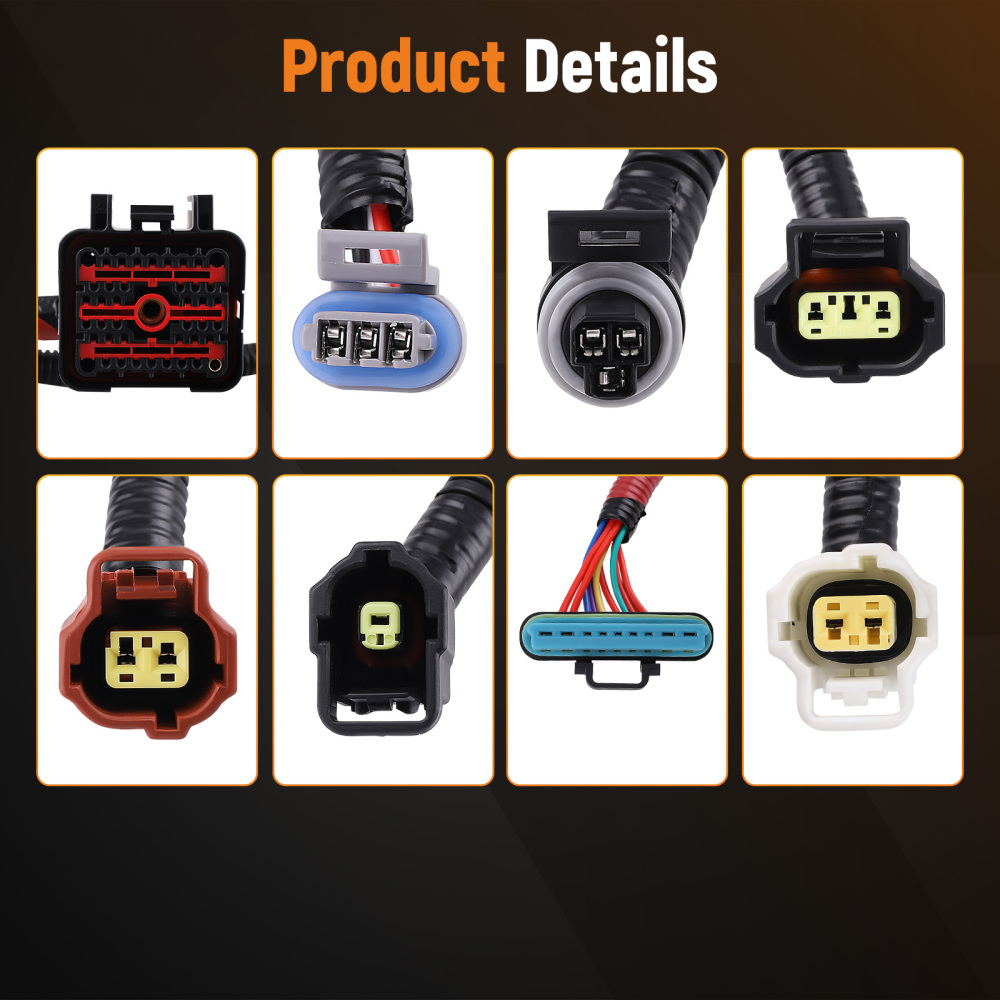 Engine Wiring Harness For 1999 compatible for Ford Super Duty F350 F450 F550 FSD F81Z-12B637-BA