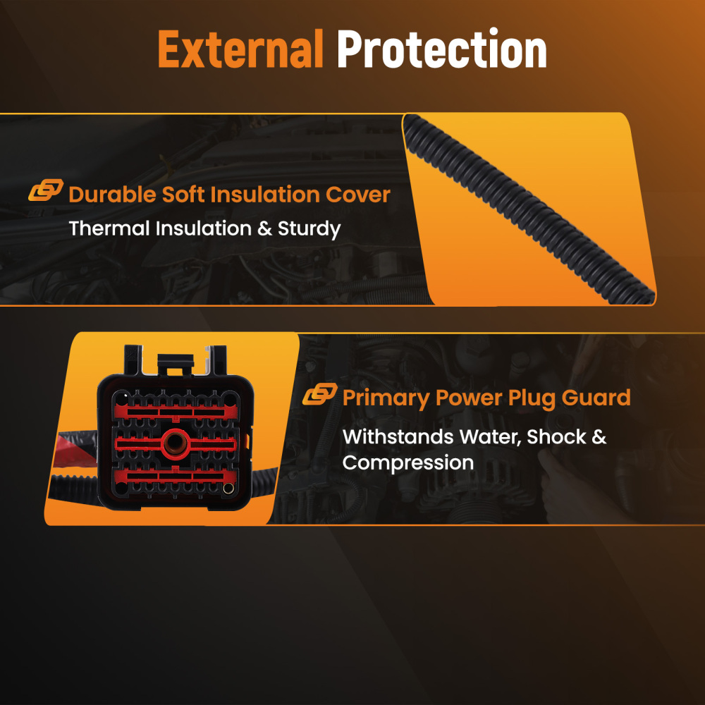 Engine Wiring Harness For 1999 compatible for Ford Super Duty F350 F450 F550 FSD F81Z-12B637-BA