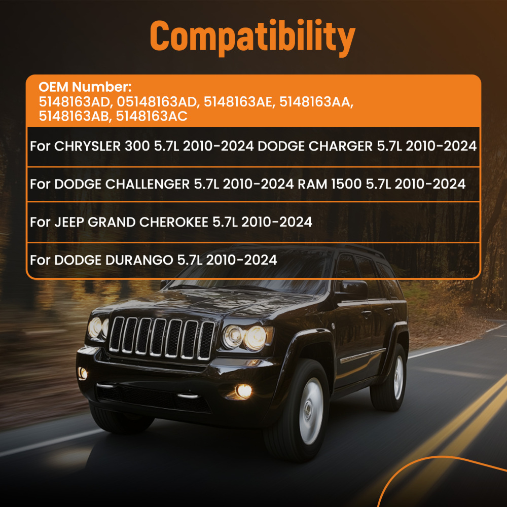 MDS Wiring Jumper For 2010-2024 compatible for Jeep Dodge Chrysler Ram 5.7L 5148163AD