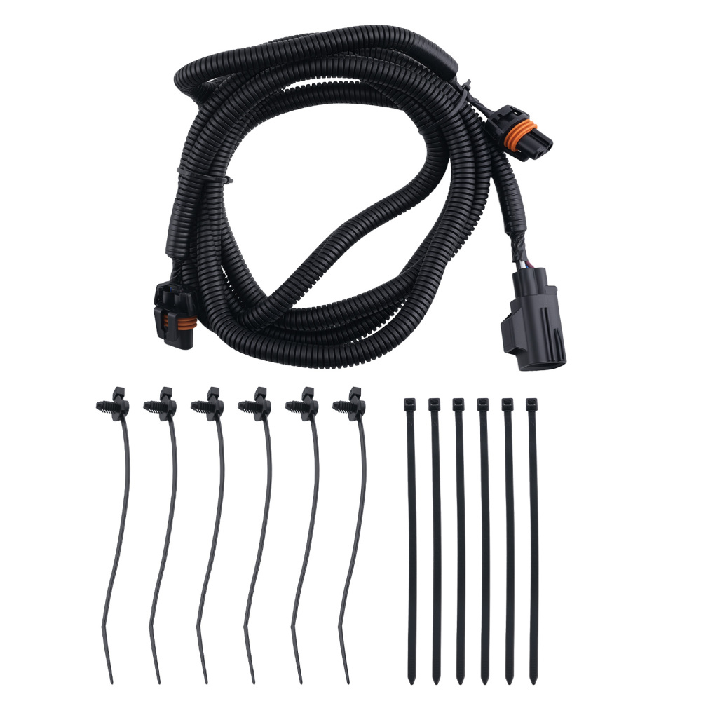 Fog Lamp Light Jumper Wiring Harness compatible for Dodge Ram 2500 3500 4500 5500 2010-2018