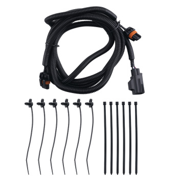 Fog Lamp Light Jumper Wiring Harness compatible for Dodge Ram 2500 3500 4500 5500 2010-2018