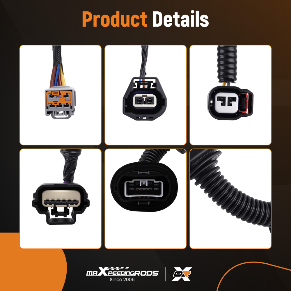 Left Side Door Jumper Wire Harness compatible for Ford F150 Crew Cab 09-14 9L3Z-14631-CAA