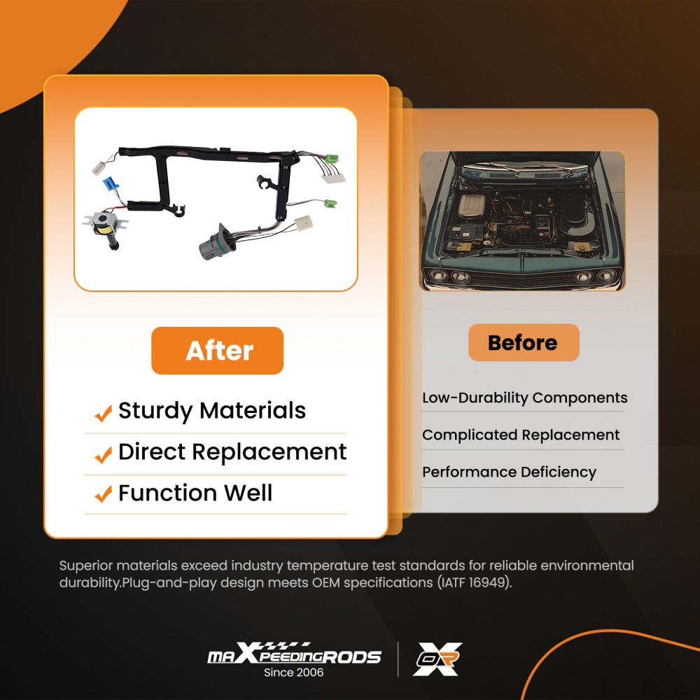 Internal Wire Harness Assembly compatible for GM 4L60E Transmission 1993-2002 350-0020